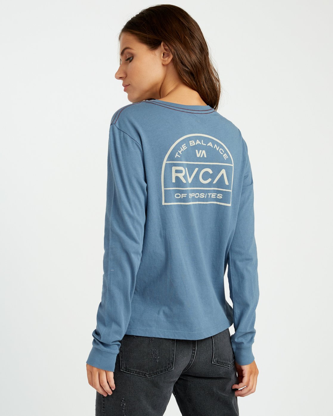 Archers Long Sleeve Pocket T-Shirt 190235733924 | RVCA