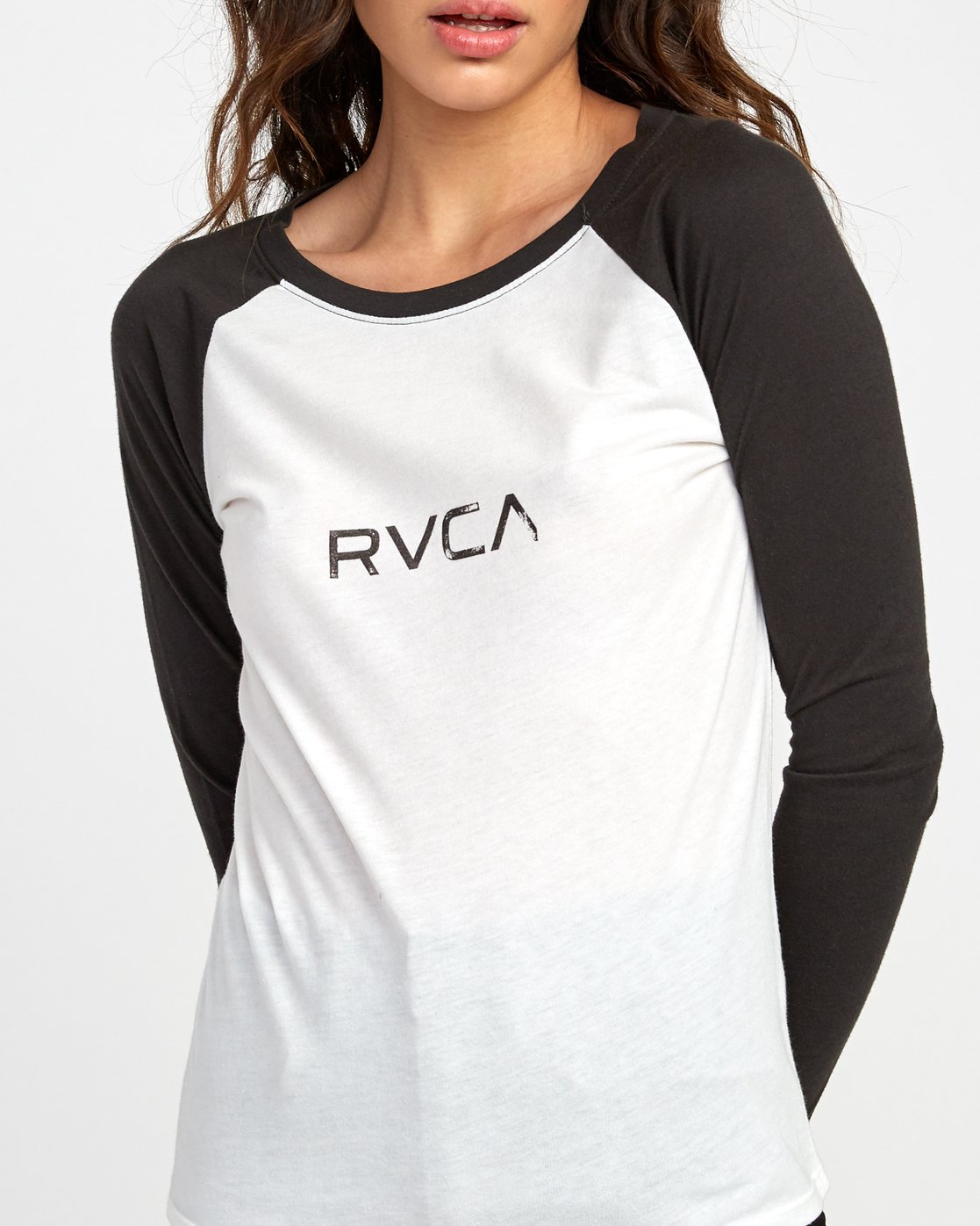 rvca baseball tee