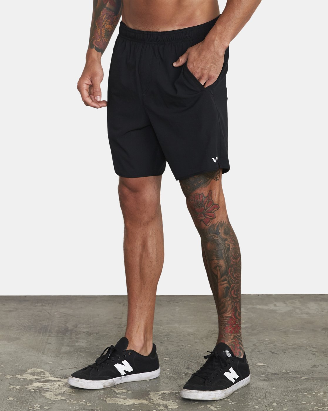 Yogger IV 17&quot; Workout Shorts for Men W4WKMLRVP1 RVCA