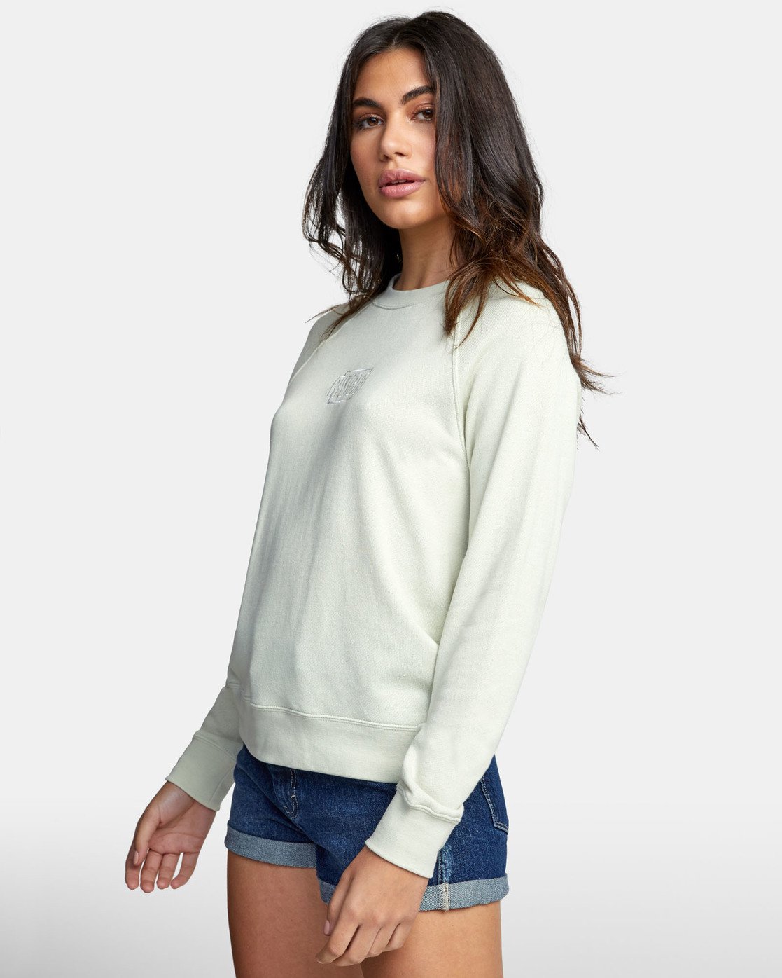 rvca sweatshirt womens