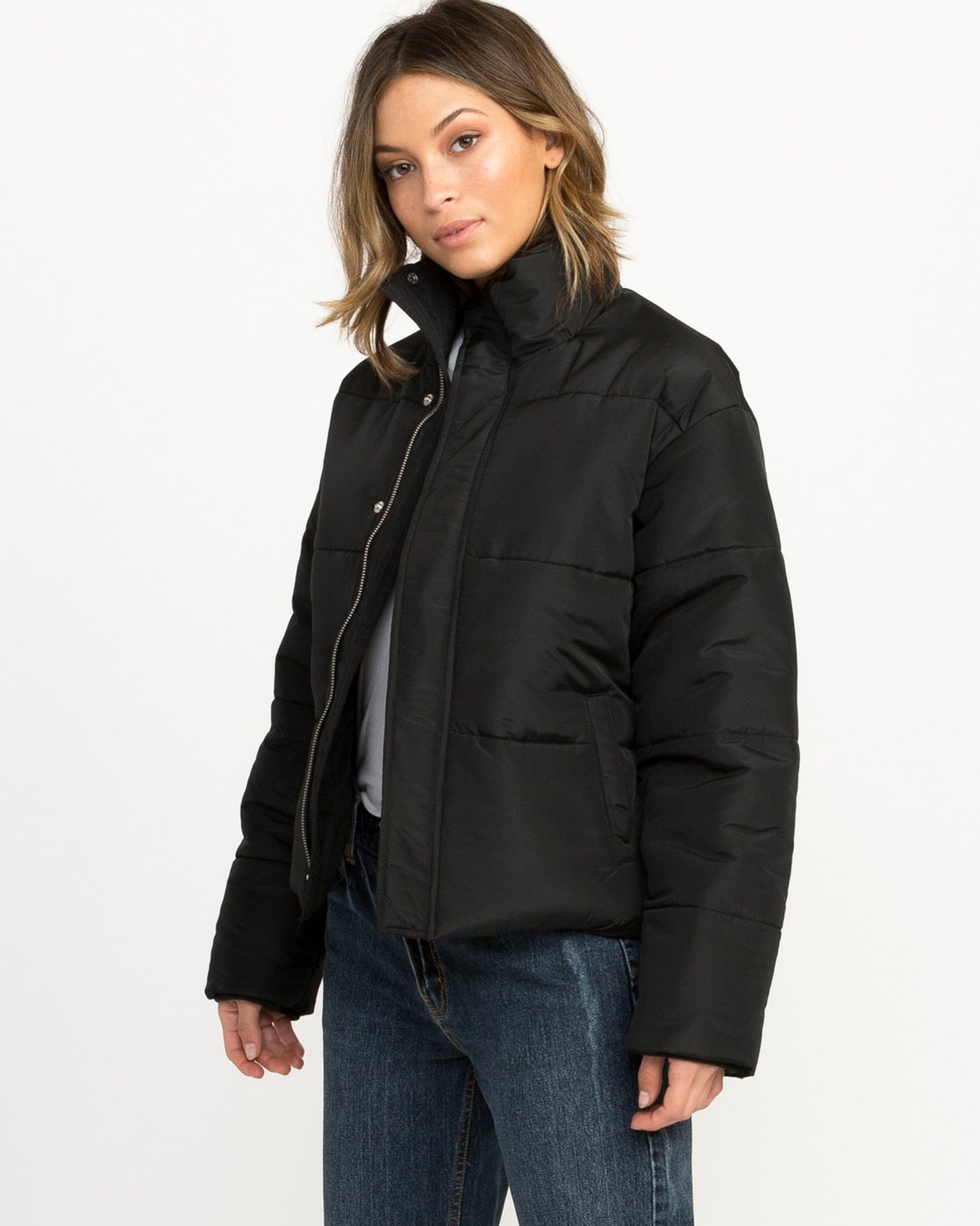 eezeh puffer cropped jacket, Off 60 