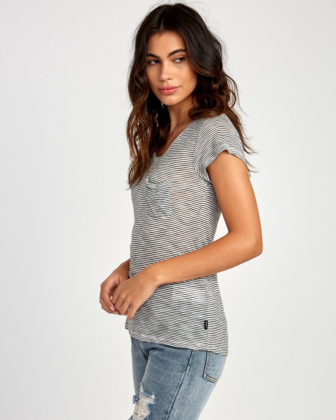 Vinyl Jersey Knit T-Shirt
