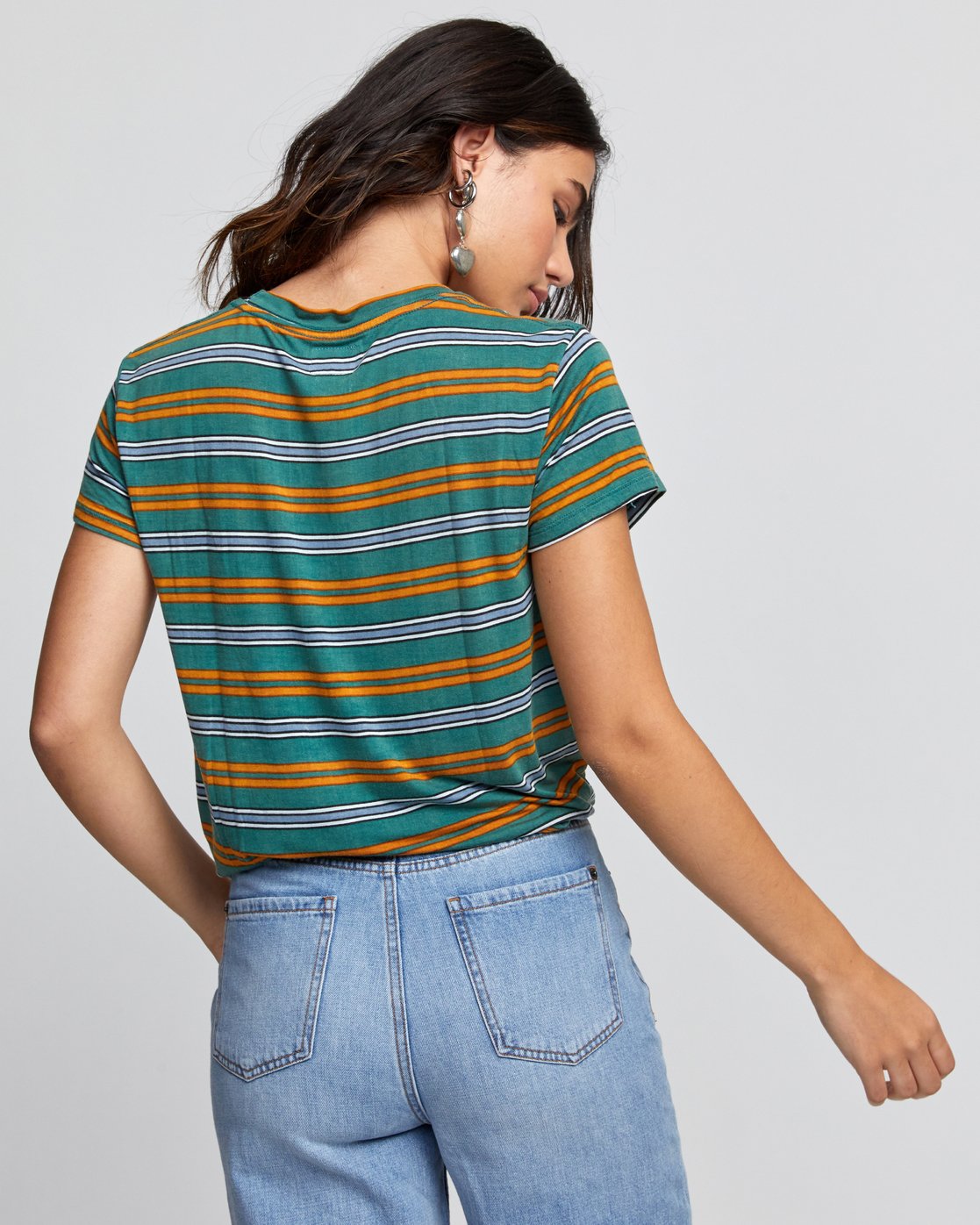 RVCA Womens Recess Crew Neck Tee