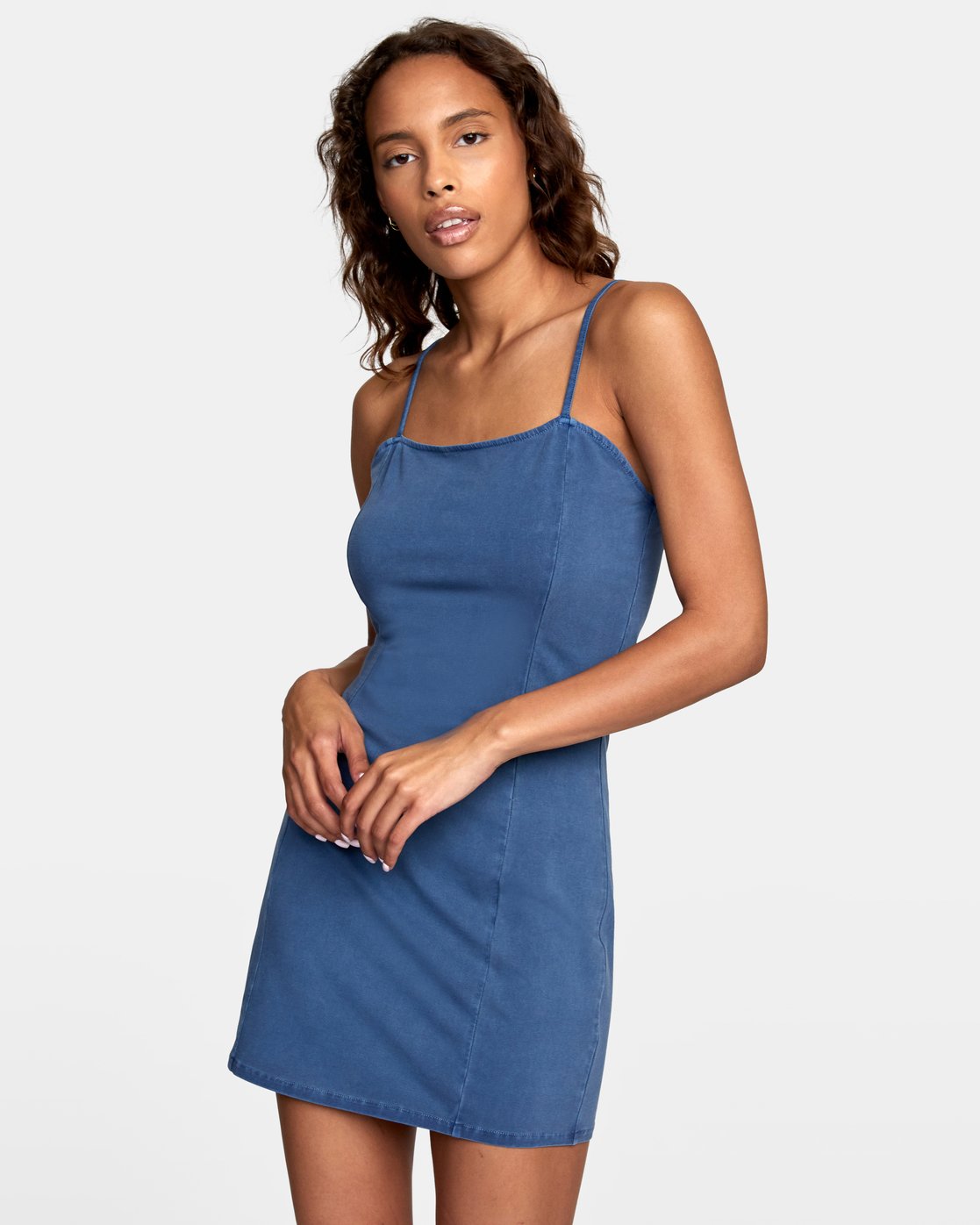 denim tank dress