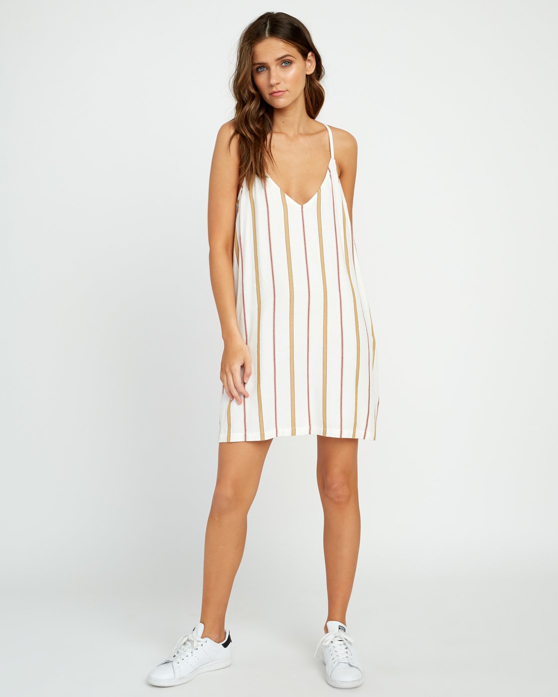 Rvca striped dress Clearance