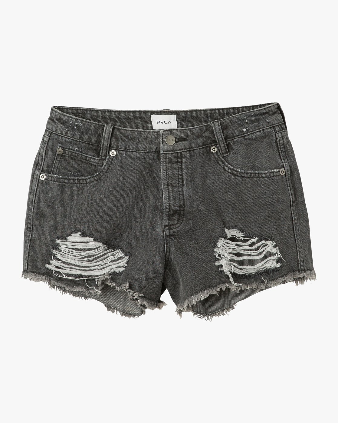 rvca denim shorts