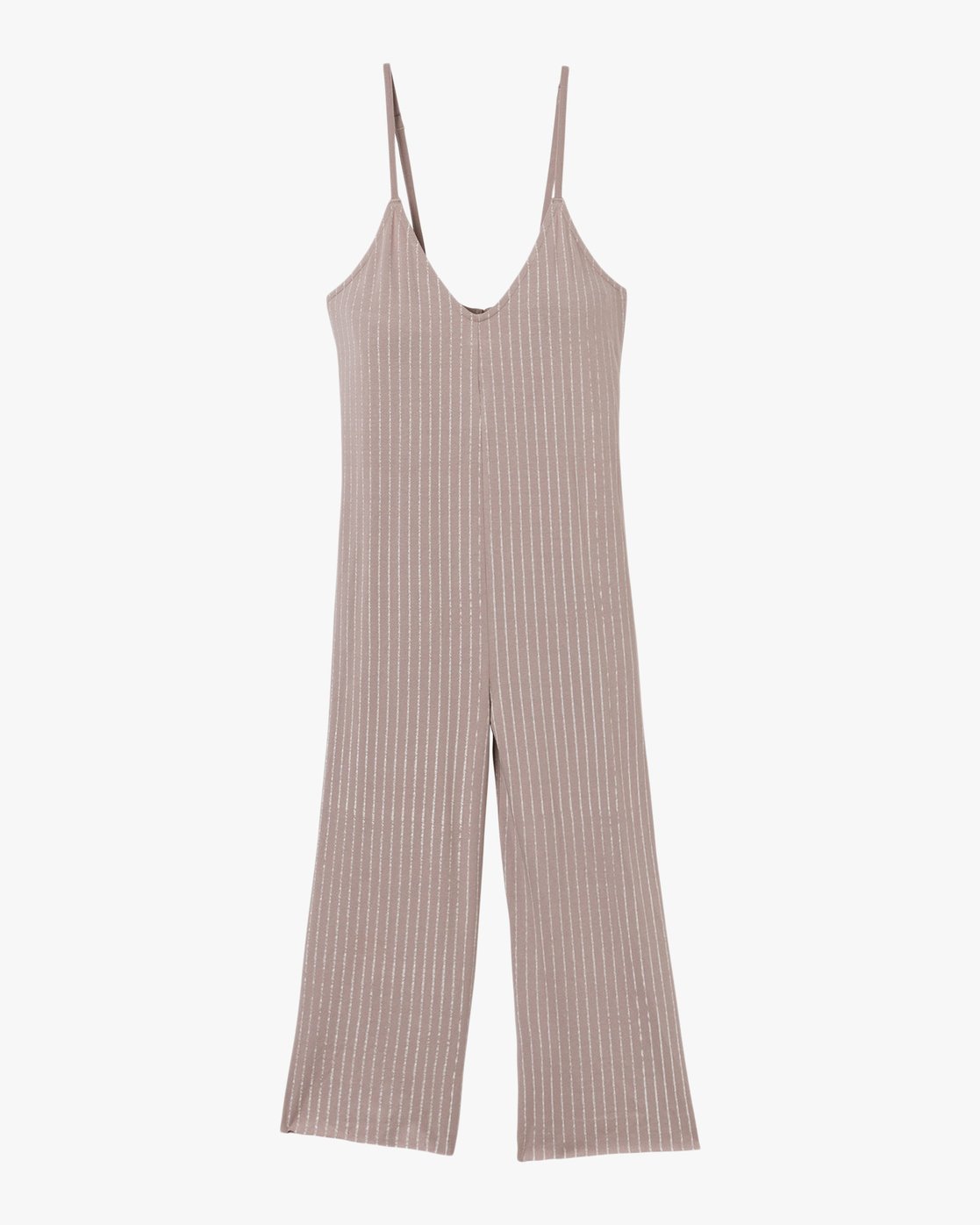 wide leg lounge jumpsuit