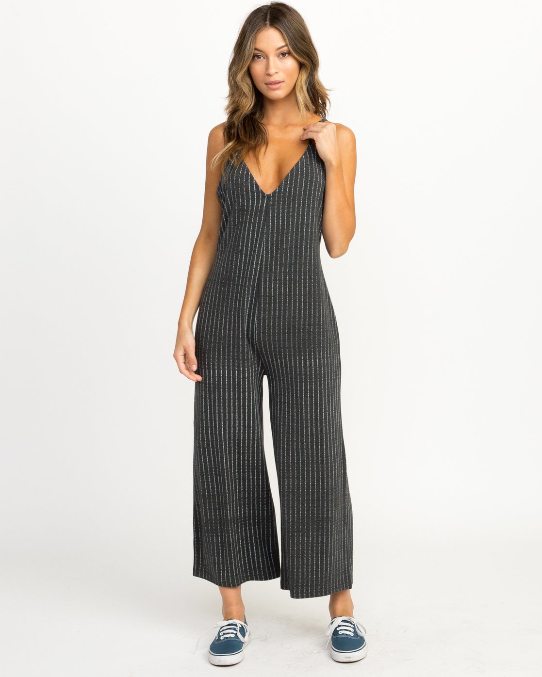 wide leg lounge jumpsuit