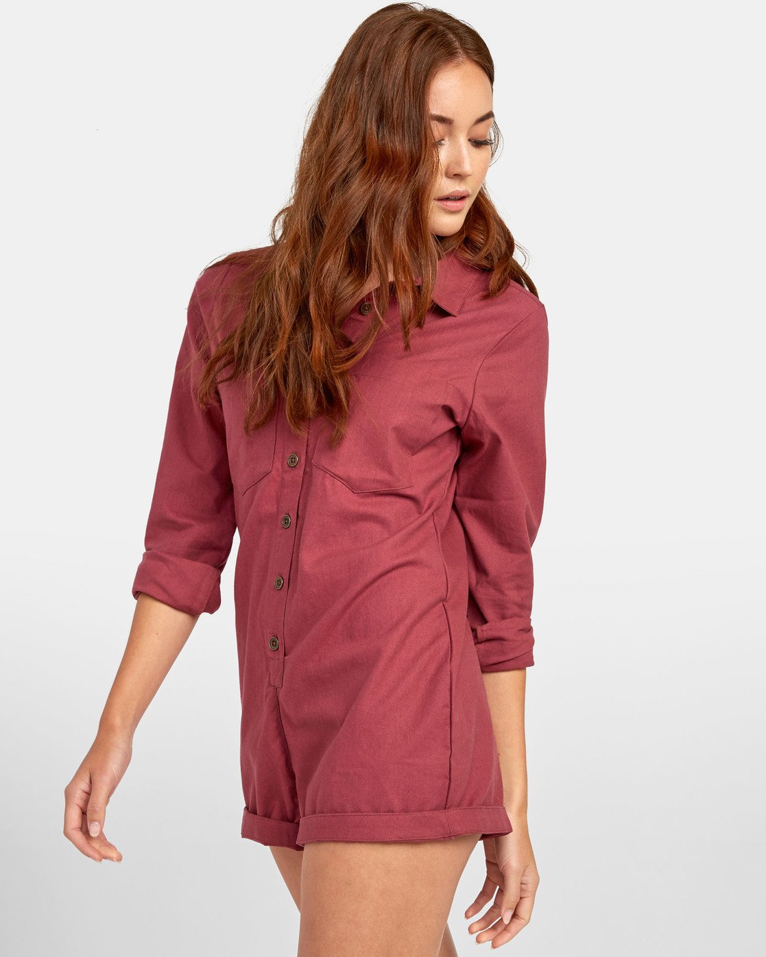 RVCA Womens Chance Woven Romper