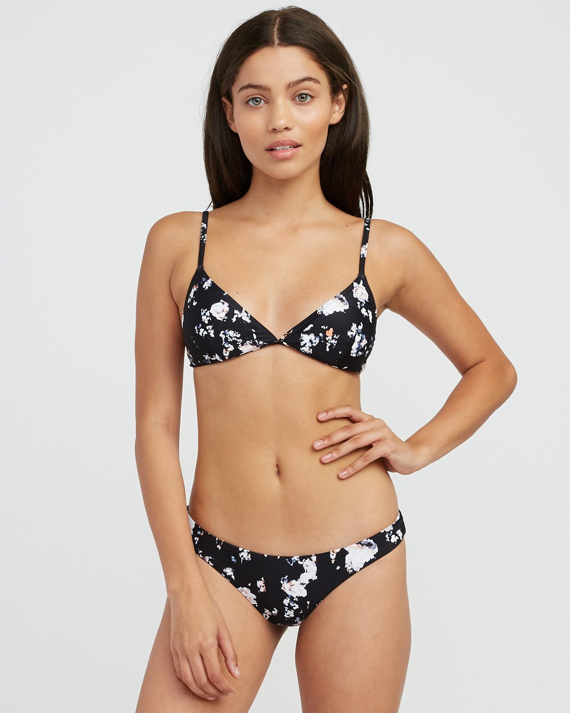 flower bikini top