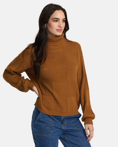 5 Vineyard - Pullover für Frauen Braun AVJSW00160 RVCA