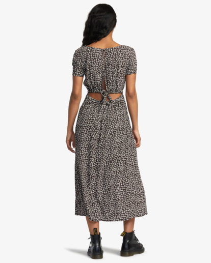 1 Secrets Dress Brown AVJWD00285 RVCA