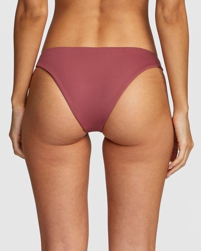 Solid Low-Rise Medium Coverage Bikini Bottom 194687211962 | RVCA