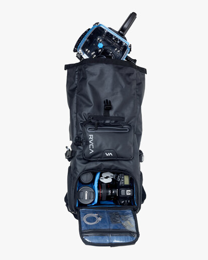 rvca camera backpack