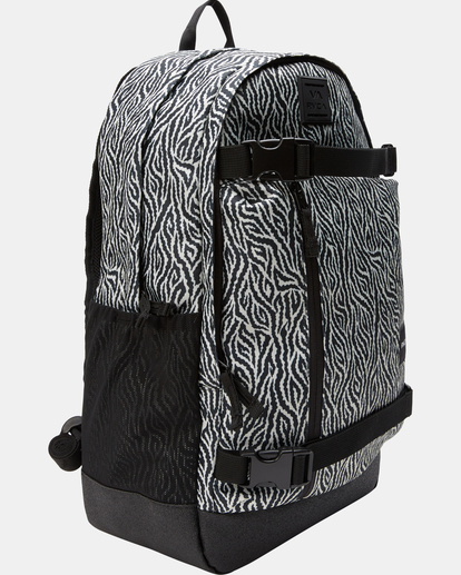 black skate backpack