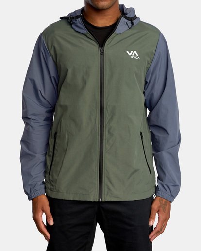 rvca spray jacket
