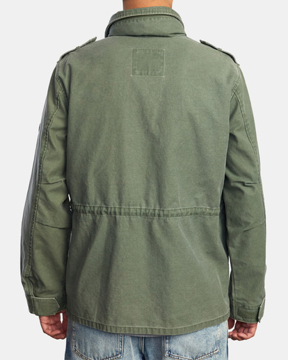 beige military jacket