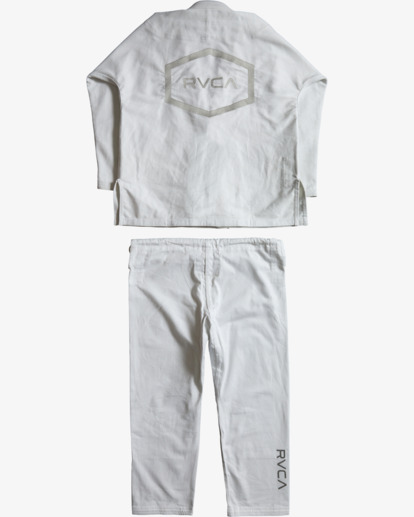 1 RVCA x Shoyoroll - Gi de Jiu Jitsu Blanco AVYKI03007 RVCA