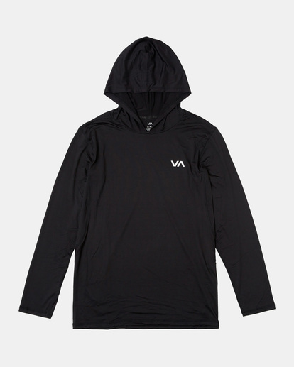 0 Sport Vent - Sweat à capuche technique pour Homme Noir AVYKT00285 RVCA