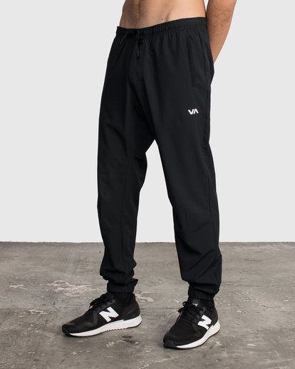 9 YOGGER TRACK PANTS II Black AVYNP00109 RVCA