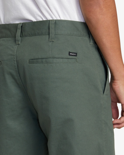 6 New Dawn - Pantalon chino pour Homme Vert AVYNP00206 RVCA