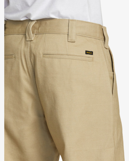 6 Americana - Pantalon chino pour Homme Beige AVYNP00227 RVCA