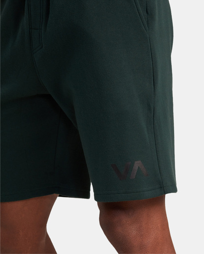 7 VA Sport 19" - Elasticated Shorts for Men Black AVYWS00135 RVCA