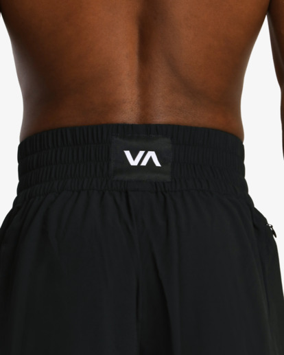 7 VA Sport Yogger 17" - Pantalón corto de boxeo para Hombre Negro AVYWS00212 RVCA