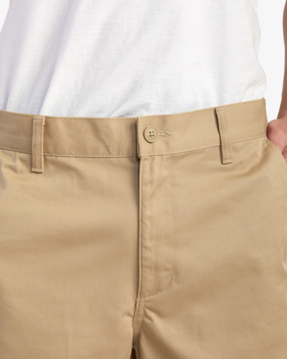 8 Americana - Shorts for Men Beige AVYWS00314 RVCA