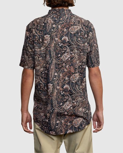 TANGIER PAISLEY SHORT SLEEVE SHIRT 