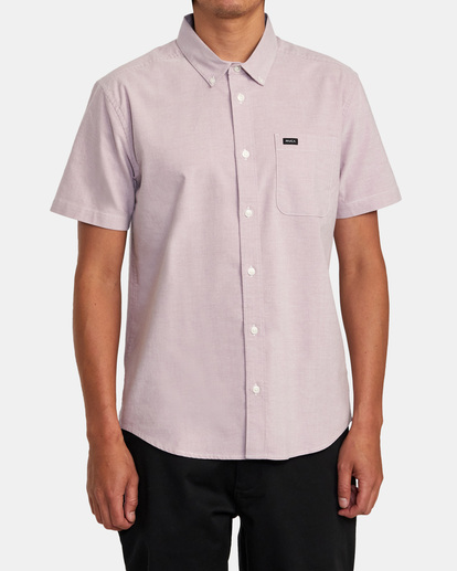 1 That'll Do Stretch - Camisa de Manga Corta para Hombre  AVYWT00360 RVCA