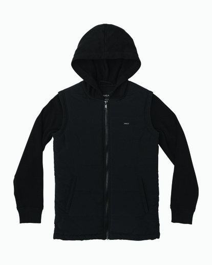 rvca logan puffer jacket