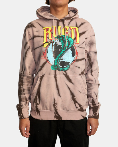 2 Cobra Tour - Sudadera con capucha para Hombre  C1HORLRVP2 RVCA