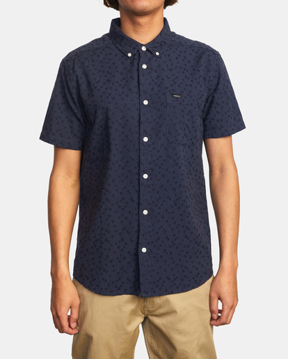 rvca mens button down