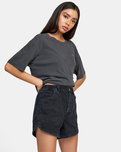 Rvca sales denim shorts