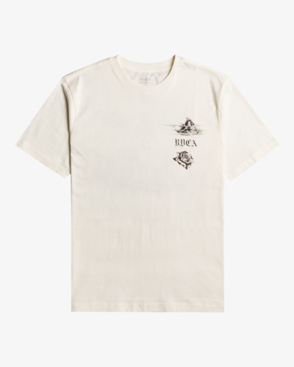 0 Benjamin Jeanjean Tiger Beach - T-Shirt für Männer Weiss EVYZT00110 RVCA