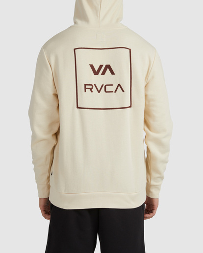 8 RVCA All The Ways - Felpa con cappuccio da Uomo Black F1HORSRVF2 RVCA