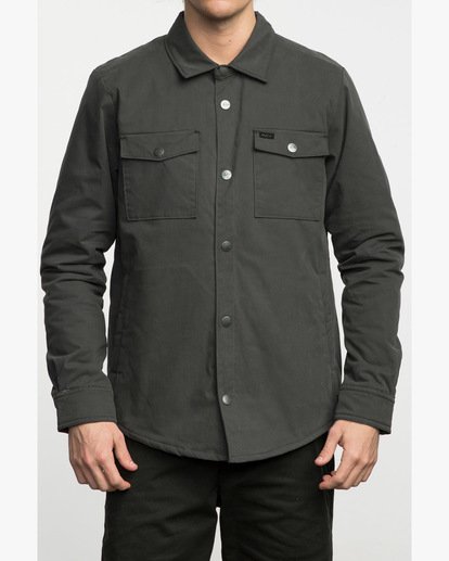 Rvca officers shirt on sale jacket