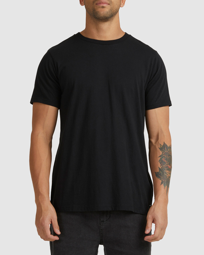 7 RVCA Washed - T-shirt pour Homme Noir F1SSSMRVF2 RVCA