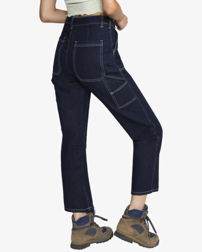 5 Recession - Jeans für Frauen Blau F3PNRBRVF2 RVCA