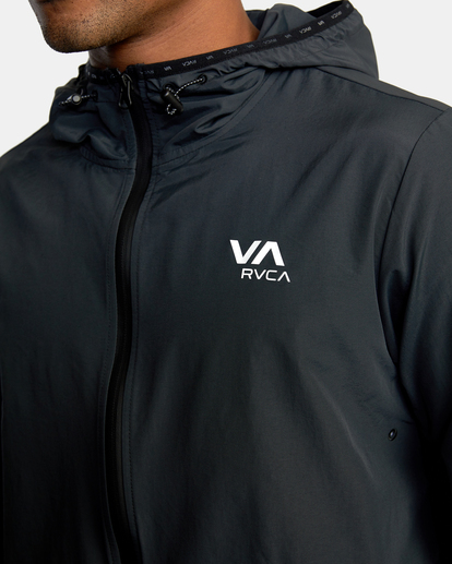 11 Outsider - Packable Anorak Jacket for Men Black F4JKMARVF2 RVCA