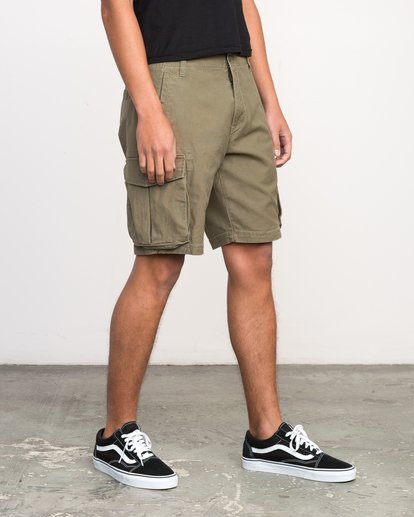 6 Wannabe - Short Cargo pour Homme  H1WKJORVP8 RVCA