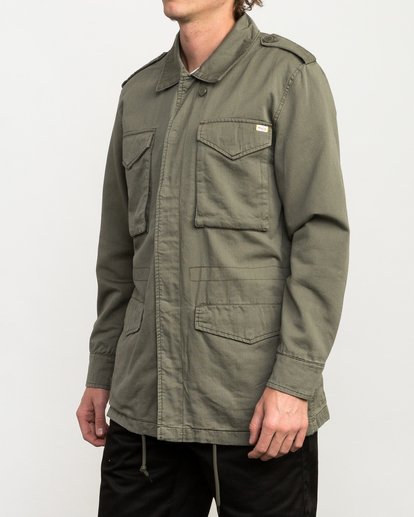 3 AR M65 JACKET  L1JKRHRVF8 RVCA