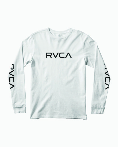 rvca long sleeve white