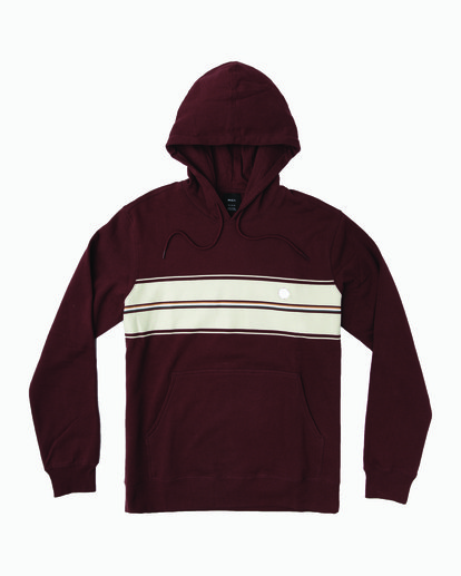 brown striped hoodie