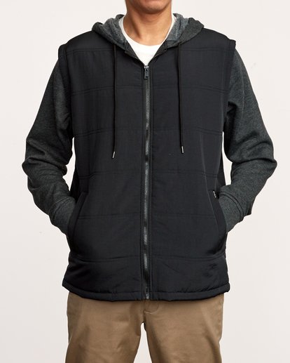 rvca logan puffer jacket
