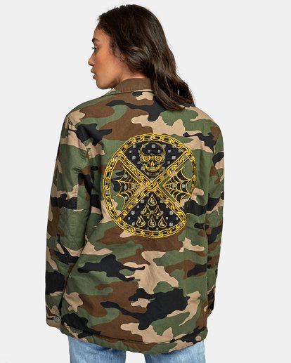 Ben Venom Camo Jacket M790wrve Rvca