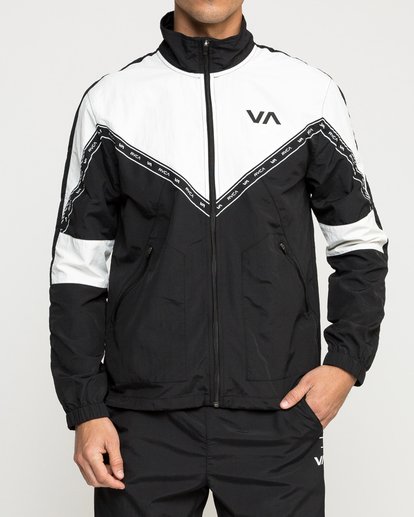 0 Control Track - Sports Jacket for Men Black N4JKMCRVP9 RVCA