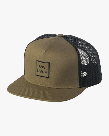 rvca all the way trucker hat