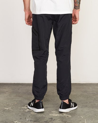 2 Transporter Track  - Sports Trousers Black Q4PTMBRVF9 RVCA